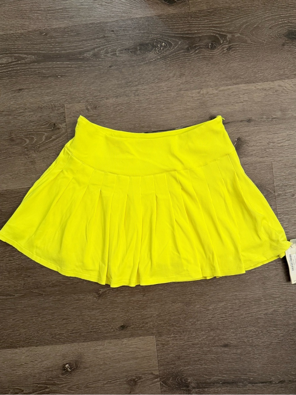 Montce Neon Yellow Circle Skirt